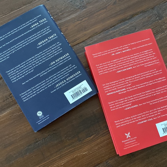 Rachel Hollis books; Girl Wash your Face & Girl Stop Apologizing LIKE NEW - Picture 2 of 8